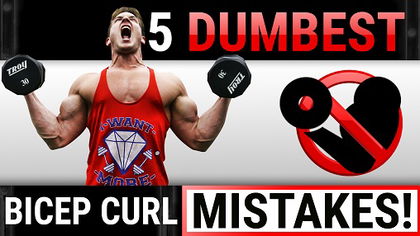 5 Dumbest Dumbbell Bicep Curl Mistakes Sabotaging Your Bicep Growth!