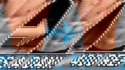 30 Day - 400 Reps A Day Challenge! | BUILD UNBELIEVABLE 6 PACK ABS!!