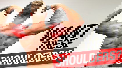 3 Shoulder Exercises For Skinny Guys / HARDGAINERS!