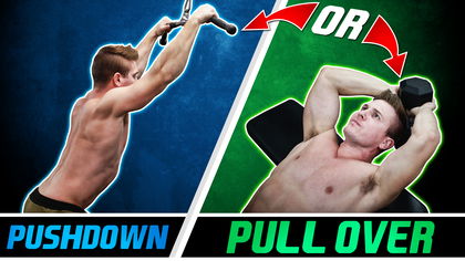 Lat Pushdown VS Dumbbell Pull-Over