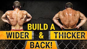 4 MUST DO Exercises For A BIGGER BACK!