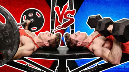 Barbell Bench Press VS. Dumbbell Bench Press 