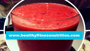 Berry High-Protein Smoothie!