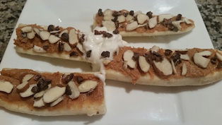 Peanut Butter Banana Snack!