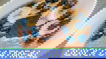 Quick Oatmeal (36 grams Of Protein!)