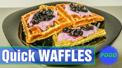 Easy Homemade Belgian Waffle Recipe