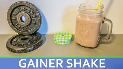 Homemade Mass Gainer Shake