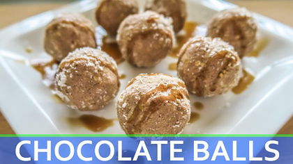 Coconut Chocolate Protein Balls