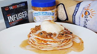 French Toast Protein Pancakes