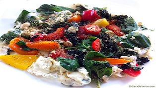 Cheesy Omelette (Dairy Free)