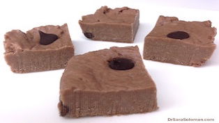 Double Chocolate Chip Cheesecake Fudge