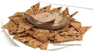Protein Nachos & Chocolate Dip
