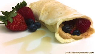 Protein Dessert Crepes
