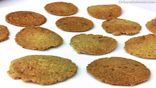 Cheese Crackers (Low Carb, Gluten Free, Dairy Free)