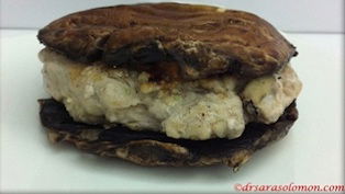 Mushroom Onion Cheeseburger (Gluten-Free/Dairy-Free)