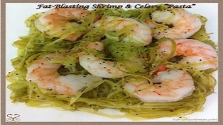 Celery & Shrimp Pasta