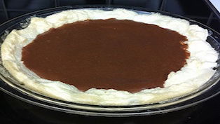 Chocolate Meringue Pies