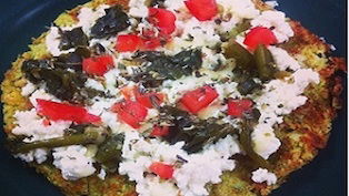 Delicious Cauliflower Pizza Crust