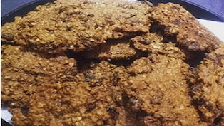 Peanut Butter, Almond â€“ Raisin & Oat Cookies