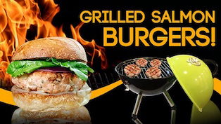 Grilled Salmon Burgers