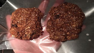 Home-Made Chocolate Peanut Butter Pretzel Energy Bars