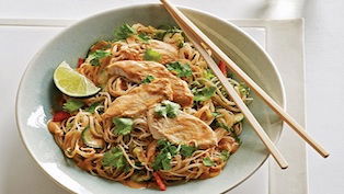 Asian Chicken Ahi Salad