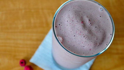 Peanut Butter & Jelly Protein Shake!