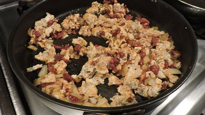 Sun-Dried Tomato Cinnamon Basil Ground Turkey!